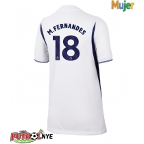 Camiseta Tottenham Hotspur Mateus Fernandes #18 Primera Equipación para mujer 2026-27 manga corta
